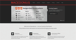Desktop Screenshot of macedonius.com