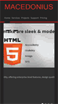 Mobile Screenshot of macedonius.com